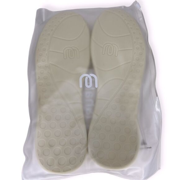 NEW Mahabis Cream Detachable Slipper Replacement Soles Size 38 Women’s 7.5 - Picture 2 of 6